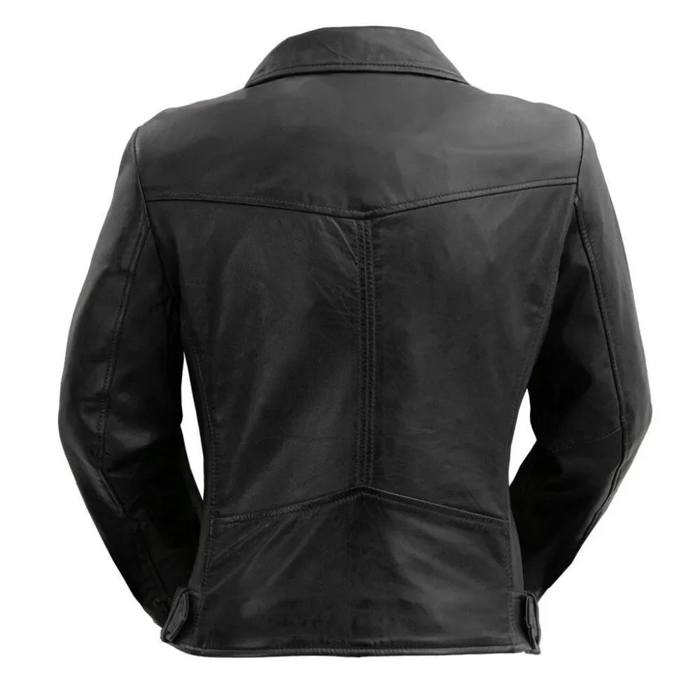 Chloe Womens Fashion Leather Jacket